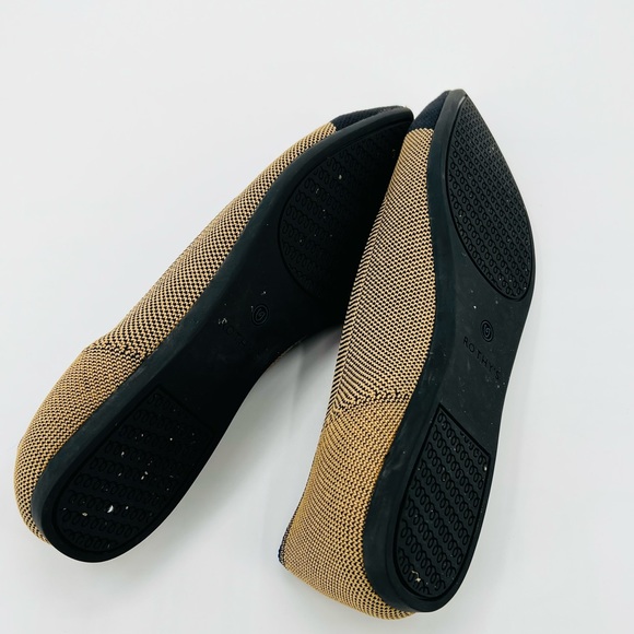 RETIRED Rothy's THE POINT Pointed Toe Flats DUNE CAP TOE 9.5 - Picture 4 of 7